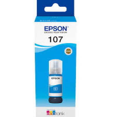 Epson EcoTank 107 - 70 ml - cyan - original - ink refill - for EcoTank ET-18100